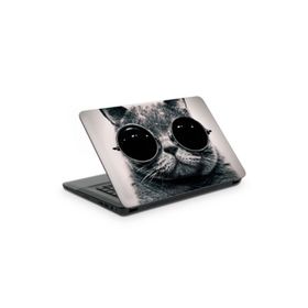 Artikel Gözlüklü Kedi Notebook Sticker
