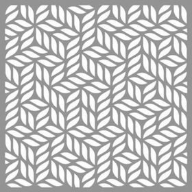 Artikel Halati 30x30 cm Fayans Duvar Mobilya Stencil Boyama Şablonu
