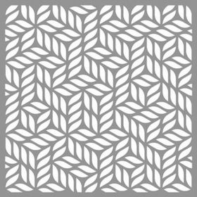 Artikel Halati 30x30 cm Fayans Duvar Mobilya Stencil Boyama Şablonu
