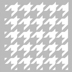 Artikel Haute Couture 30x30 cm Fayans Duvar Mobilya Stencil Boyama Şablonu