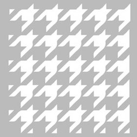 Artikel Haute Couture 30x30 cm Fayans Duvar Mobilya Stencil Boyama Şablonu