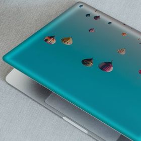 Artikel Havalanan Sıcak Hava Balonları Notebook Sticker
