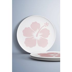 Artikel Hibisküs 30x30 cm Fayans Duvar Mobilya Stencil Boyama Şablonu