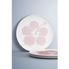 Artikel Hibisküs 30x30 cm Fayans Duvar Mobilya Stencil Boyama Şablonu