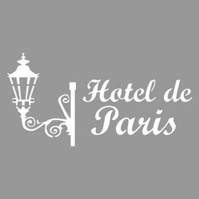 Artikel Hotel De Paris 30x30 cm Fayans Duvar Mobilya Stencil Boyama Şablonu