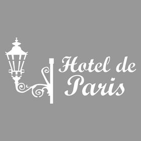 Artikel Hotel De Paris 30x30 cm Fayans Duvar Mobilya Stencil Boyama Şablonu
