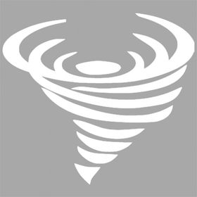 Artikel İkon Tornado Stencil Boyama Şablonu 30x30 cm Duvar Stencil