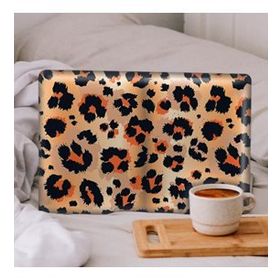 Artikel Kahverengi Leopar Deseni Notebook Sticker