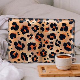 Artikel Kahverengi Leopar Deseni Notebook Sticker