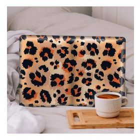 Artikel Kahverengi Leopar Deseni Notebook Sticker