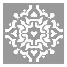 Artikel Kalpli Karo 30x30 cm Fayans Duvar Mobilya Stencil Boyama Şablonu