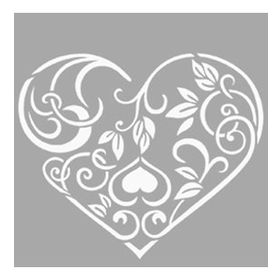 Artikel Kalpli Motif 30x30 cm Fayans Duvar Mobilya Stencil Boyama Şablonu