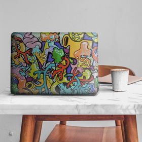 Artikel Karmaşık Grafiti Duvarı Notebook Sticker