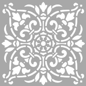 Artikel Karo 30x30 cm Fayans Duvar Mobilya Stencil Boyama Şablonu