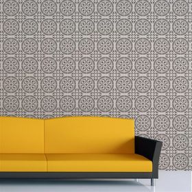 Artikel Karo 7 30x30 cm Fayans Duvar Mobilya Stencil Boyama Şablonu