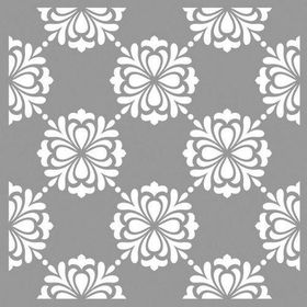 Artikel Karo Acacia 30x30 cm Fayans Duvar Mobilya Stencil Boyama Şablonu