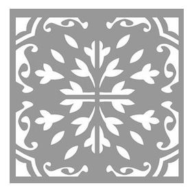 Artikel Karo Amir 30x30 cm Fayans Duvar Mobilya Stencil Boyama Şablonu