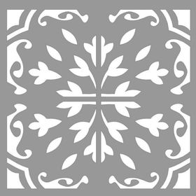 Artikel Karo Amir 30x30 cm Fayans Duvar Mobilya Stencil Boyama Şablonu
