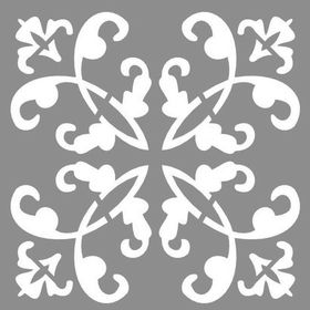 Artikel Karo Ann 30x30 cm Fayans Duvar Mobilya Stencil Boyama Şablonu
