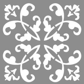 Artikel Karo Ann 30x30 cm Fayans Duvar Mobilya Stencil Boyama Şablonu