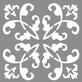 Artikel Karo Ann 30x30 cm Fayans Duvar Mobilya Stencil Boyama Şablonu