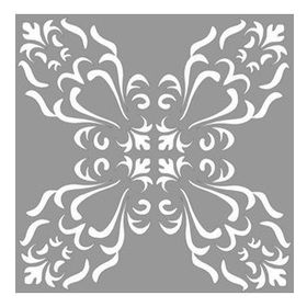Artikel Karo Art Model 30x30 cm Fayans Duvar Mobilya Stencil Boyama Şablonu