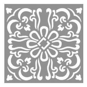 Artikel Karo Daisy 30x30 cm Fayans Duvar Mobilya Stencil Boyama Şablonu