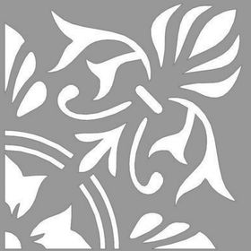 Artikel Karo Florence 30x30 cm Fayans Duvar Mobilya Stencil Boyama Şablonu
