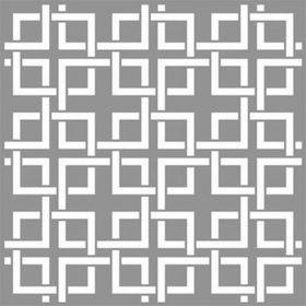 Artikel Karo Kyoto 30x30 cm Fayans Duvar Mobilya Stencil Boyama Şablonu