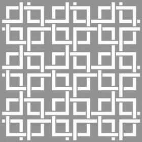 Artikel Karo Kyoto 30x30 cm Fayans Duvar Mobilya Stencil Boyama Şablonu