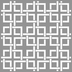 Artikel Karo Kyoto 30x30 cm Fayans Duvar Mobilya Stencil Boyama Şablonu