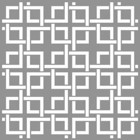 Artikel Karo Kyoto 30x30 cm Fayans Duvar Mobilya Stencil Boyama Şablonu