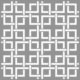 Artikel Karo Kyoto 30x30 cm Fayans Duvar Mobilya Stencil Boyama Şablonu
