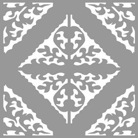Artikel Karo Seasons 30x30 cm Fayans Duvar Mobilya Stencil Boyama Şablonu