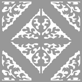 Artikel Karo Seasons 30x30 cm Fayans Duvar Mobilya Stencil Boyama Şablonu