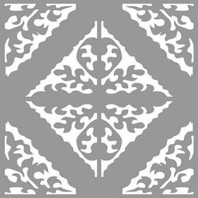 Artikel Karo Seasons 30x30 cm Fayans Duvar Mobilya Stencil Boyama Şablonu