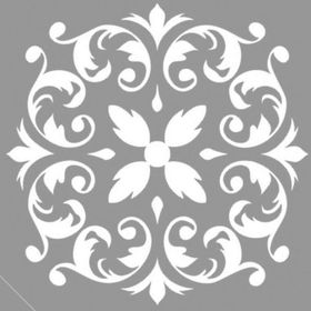 Artikel Karo Violet 30x30 cm Fayans Duvar Mobilya Stencil Boyama Şablonu