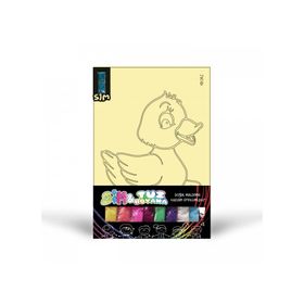 Artikel KB-342 Ördek Simli Tuz Boyama