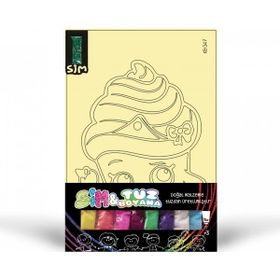 Artikel KB-347 Cupcake Simli Tuz Boyama