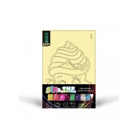 Artikel KB-347 Cupcake Simli Tuz Boyama