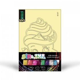 Artikel KB-347 Cupcake Simli Tuz Boyama