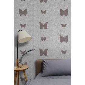 Artikel Kelebekler 2 30x30 cm Fayans Duvar Mobilya Stencil Boyama Şablonu