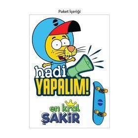 Artikel Kral Şakir 8 50x70 cm Duvar Sticker