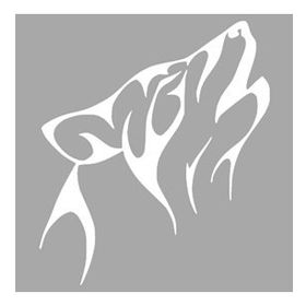 Artikel Kurt Tribal Stencil Boyama Şablonu