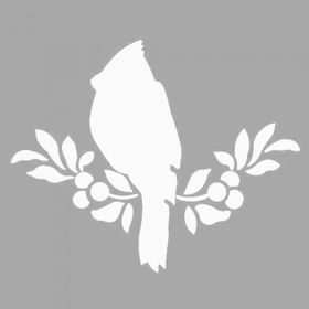 Artikel Kuş Desen Stencil Boyama Şablonu