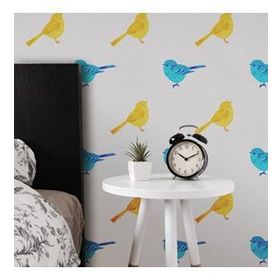 Artikel Kuş Stencil Boyama Şablonu