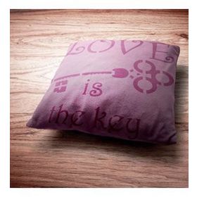Artikel Love 30x30 cm Fayans Duvar Mobilya Stencil Boyama Şablonu