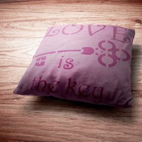 Artikel Love 30x30 cm Fayans Duvar Mobilya Stencil Boyama Şablonu