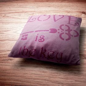 Artikel Love 30x30 cm Fayans Duvar Mobilya Stencil Boyama Şablonu