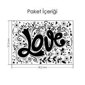 Artikel Love Doodle Notebook Sticker